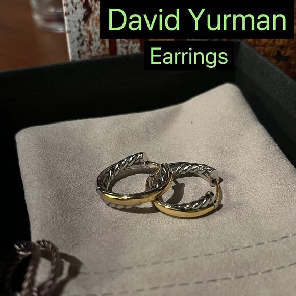 D̲a̲v̲i̲d̲ ̲Y̲u̲r̲m̲a̲n̲ Earrings - Picture 1 of 5